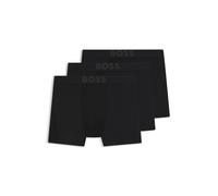 BOSS Boxer in microfibra elasticizzata in confezione da tre - Style BoxerBr 3P Active, 50517814 Nero XL
