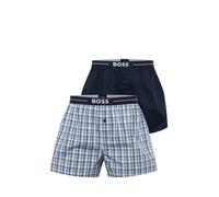 BOSS Boxer 'Nos' blu chiaro / blu scuro / bianco, Taglia S