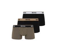 BOSS Boxer 'Power' crema / marrone chiaro / grigio chiaro / nero / bianco Uomo BOSS XL crema / marrone chiaro / grigio chiaro / nero / bianco