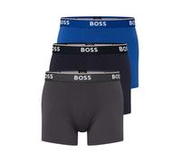 BOSS Boxer 'Power' indaco / blu notte / grigio scuro / bianco Uomo - Premium - Biancheria e abbigliamento da mare - Intimo - Mutande - Boxer attillati BOSS XL