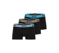 BOSS Boxer 'Power' marrone chiaro / oliva / nero / offwhite Uomo BOSS L marrone chiaro / oliva / nero / offwhite