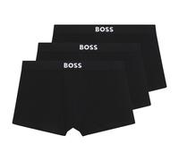 BOSS Boxer Uomo Corti Cotone Confezione Da Tre Trunk 3P BOSS ONE 50544263 Nero