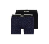 BOSS BoxerBr 2P Print G, Boxer Breve Uomo, Open Blue461,
