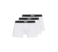 BOSS BoxerBr 3P One, Breve Boxer Uomo, Bianco 100, XL
