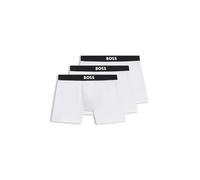 BOSS BoxerBr 3P One, Breve Boxer Uomo, Bianco 100, XL