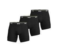 BOSS BoxerBrLong 3P Power, Breve boxer Uomo, Black1,