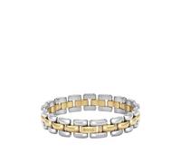 BOSS Bracciale a maglie bicolore con logo inciso - Style VIOLET, HB1580896 Color argento pz.