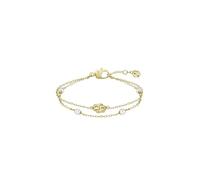 BOSS - Bracciale da donna regolabile color oro con perle a doppio filo | Collezione DOUBLE B MIRELLE, SKU: 1580808