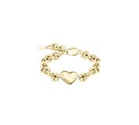 BOSS Jewelry Braccialetto a Catena da Donna Collezione HONEY LOVE in Oro Giallo con un Charm a Forma di Cuore - 1580639