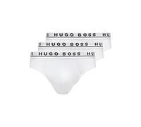 BOSS Brief 3P CO/EL, Boxer, White100, XXL, da Uomo