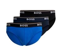Boss - Brief 3P Power - - Underwear - Uomo - Blu - M