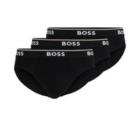 Boss - Brief 3P Power - - Underwear - Uomo - Nero - S