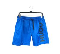 Boss By HUGO Uomo Asciugatura Rapida Grande Contrasto Logo Nuoto Shorts Blu Size