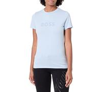 Boss C_ elogo_5 Maglietta, Light/Pastel Blue, XL Donna