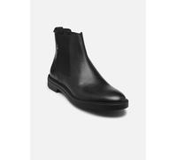 BOSS Stivaletti Chelsea in pelle lucida con impuntura tipica del marchio - Style Calev_Cheb_ltfb, 50552527 Nero 44