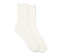 BOSS Calze ad altezza regolare con loghi in confezione da due - Style 2P RS Uni Logo CC W, 50543398 Bianco 35-38