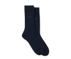 BOSS Calze ad altezza regolare in confezione da due - Style 2P RS Uni CC, 50516616 Blu scuro 39-42