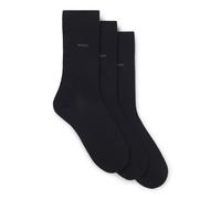 BOSS Calze ad altezza regolare in confezione da tre - Style 3P RS Uni CC, 50469839 Blu scuro 39-42