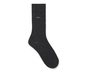 BOSS Calze ad altezza regolare in cotone elasticizzato - Style Marc RS Uni CC, 50469843 Grigio scuro 39-42