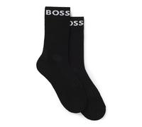 BOSS Calze ad altezza regolare in tessuto elasticizzato in confezione da due - Style 2P RS Sport CC, 50469747 Nero 43-46