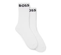 BOSS Calze ad altezza regolare in tessuto elasticizzato in confezione da due - Style 2P RS Sport CC, 50469747 Bianco 35-38