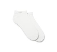 BOSS Calze alla caviglia in tessuto elasticizzato in confezione da due - Style 2P AS uni CC, 50469849 Bianco 43-46