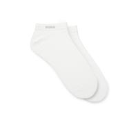 BOSS Calze alla caviglia in tessuto elasticizzato in confezione da due - Style 2P AS uni CC, 50469849 Bianco 47-50
