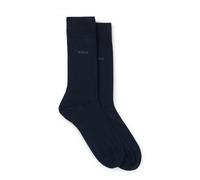 BOSS Calze business in morbido cotone compatto in confezione da due - Style 2P RS Uni CC, 50516616 Blu scuro 47-50