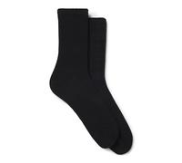 BOSS Calze corte con dettagli lucenti in confezione da due - Style 2P QS GiftCheck CC W, 50548291 Nero 36-42