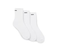 BOSS Calze in confezione da tre - Style 3P QS Logo CC W, 50583493 Bianco 39-42