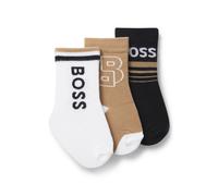 BOSS Calze per bambini con logo in confezione da tre - Style J52654/09B15, J52654 Nero 19