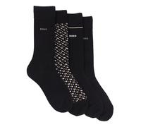 BOSS Calze Uomo Ad Altezza Regolare In Misto Cotone 50524322 Colore Nero