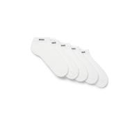BOSS Calzini corti in misto cotone in confezione da cinque - Style 5P AS Uni CC, 50493197 Bianco 39-42