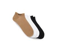 BOSS Calzini corti in misto cotone in confezione da cinque - Style 5P AS Uni CC, 50493197 Nero / Bianco / Beige 43-46
