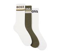 Boss Calzini Corti Piquet Stripe Vi 10280335 3 Paia