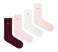 BOSS Calzini Donna Altezza Regolare 4P RS GiftShine 50546742 Colore Rosa