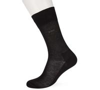 BOSS Calze ad altezza regolare in cotone egiziano mercerizzato con logo - Style George RS Uni MC, 50469837 Nero 43-44
