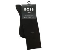 Hugo Boss Calze John RS Uni WO - misto lana con logo ad altezza regolare - Nero 39-42