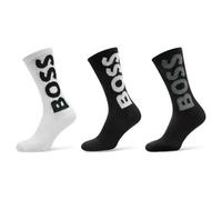 Boss Logo 10263518 Socks 3 Pairs Bianco,Nero EU 40-46 Uomo