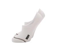 BOSS Calzini alla caviglia con logo in confezione da due - Style 2P LC Iconic CC W, 50502091 Bianco 39-42