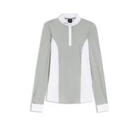 BOSS Camicetta da sfilata equestre - Style EDORA SHOW BLOUSE STRIPES, B8W0401 Green Stripes S
