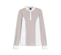 BOSS Camicetta da sfilata equestre - Style EDORA SHOW BLOUSE STRIPES, B8W0401 Strisce beige M