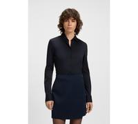 BOSS Camicetta extra slim fit in jersey di cotone - Style Bronta_Tuesday, 50543691 Blu scuro 48