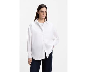 BOSS Camicetta oversize in popeline di cotone - Style C_Bostatta, 50553890 Bianco 36