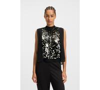 BOSS Camicetta regular fit con decorazioni con paillettes - Style Baliette, 50546946 Nero 40