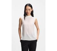 BOSS Camicetta regular fit in seta trattata e collo a fiocco - Style Besei, 50553919 Colore neutro 44