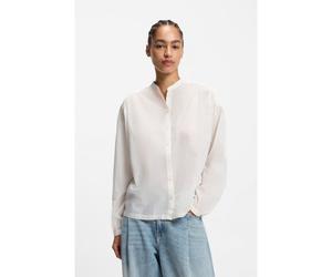 BOSS Camicetta relaxed fit in voile di cotone - Style C_Bizzan, 50540396 Colore neutro 40