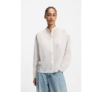 BOSS Camicetta relaxed fit in voile di cotone - Style C_Bizzan, 50540396 Colore neutro 48