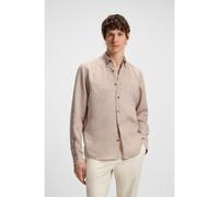 BOSS Camicia button down regular fit in lino - Style C-LIAM-S-BD-C1-243, 50529137 Beige L
