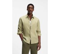 BOSS Camicia button-down regular-fit in lino - Style H-LIAM-BD-E-C1-263, 50567009 Beige M